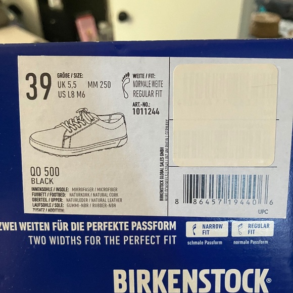 Birkenstock QO 500 Sneaker Size 39 (US 8-8.5) - Picture 5 of 5